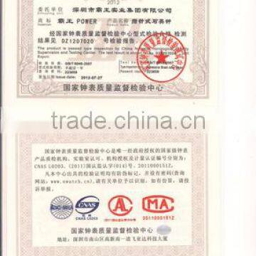 Clock Product System Certifications