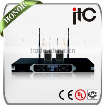 ITC T-521UY 2 Channel Tiny Wireless Headset Microphone System