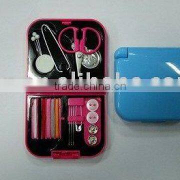 travel plastic sewing kits with sqaure shape