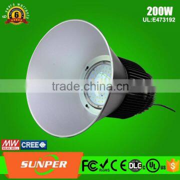 high quality aluminum reflector of high bay light, led high bay lighting for industrial lighting