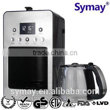 Programmable Coffee Percolator with 12 Cups 1.8L Capacity 1000W Power