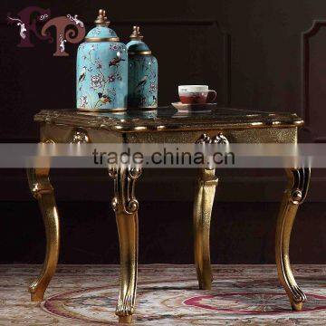 Luxury Classic furniture with gold leaf gilding antique coffee table