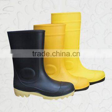 PVC rain boots wholesale, safety PVC rain boots pice