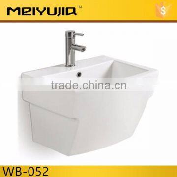 hot sale bathroom white color wall hung basin