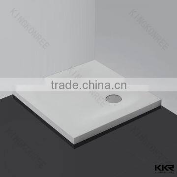square shape solid surface shower base , shower tray for sale