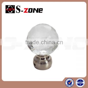 The fashion curtain rod pole finials for curtain finial design