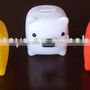 LED money box,voice coin bank,coin box,piggy money box