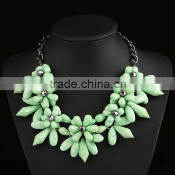 Best New Zinc Alloy Statement Beaded Necklace Fashion jewelry