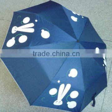 Foldable color changing Umbrella for Promotion & Advertising