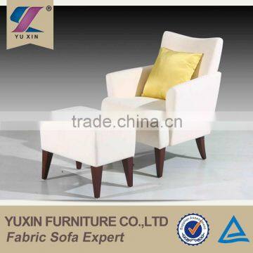 2015 simple natural antique indian wooden chair with ottoman