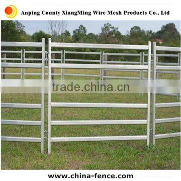 Easily assemble galvanised horse panels, panel yard