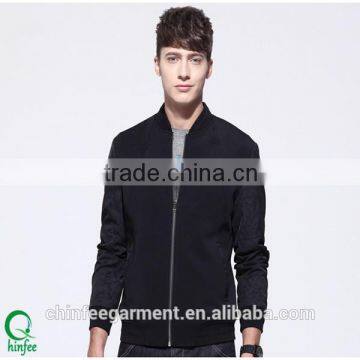 Elegant Mens Slim Zipper Up Jackets Coats