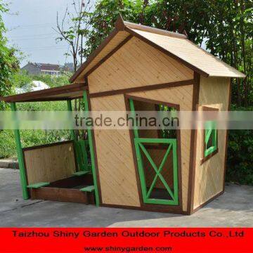 wooden children play house