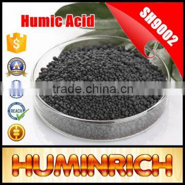 Huminrich Insoluble Slow Release Black Brown Granule Low Price Humic Acid photo-4