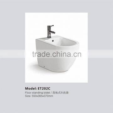 Round Shape Bathroom Suite Ceramic Wash Bidet ET202C