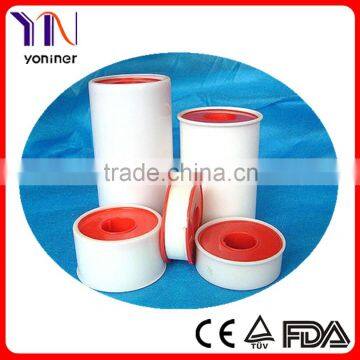 Zinc Oxide Plaster Tape with plastic sheel cover