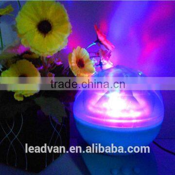 3 in 1 Multicolor Diamond Night Light Ocean Projector Lamp Speaker