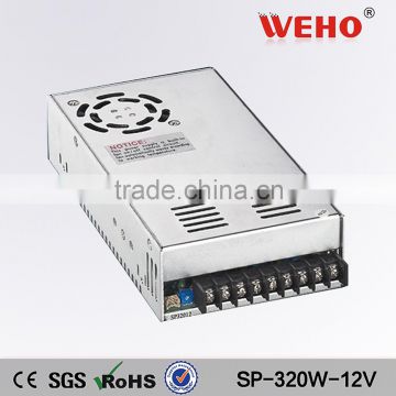 320w single output sp series 12volt power switch supply with PFC