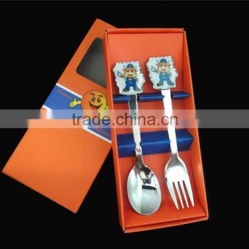 Newly Design With Miror Polish Cartoon Cutlery Set photo-2