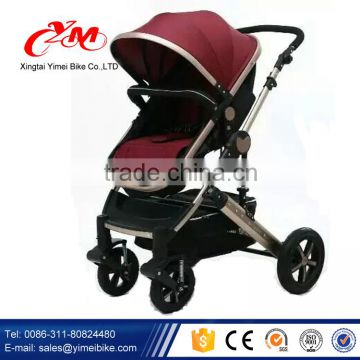 2016 new model Multipurpose lightweight baby stroller / stroller baby pram / high seat stroller with with adjustable handlebar