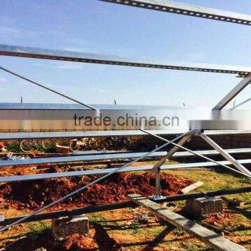PV solar panel fixed mounting structure