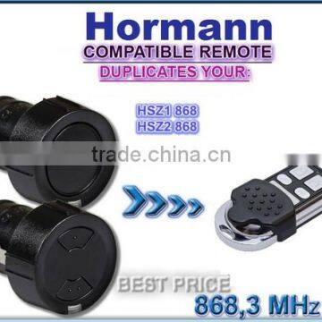 After market HORMANN HSZ1-868, HSZ2-868 Cloning Remote Control Replacement 868 MHz Fob