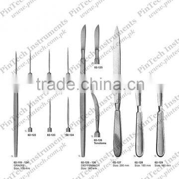 Scalpels Tenotomes Resection Knives Sugical Medical Instruments made in Sialkot