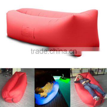 Nylon fabric Lamzac hangout laybag inflatable sleeping bag