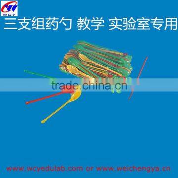 High Quality Competitive Price Medicine Spoon / Spatula / Plastic Spoon With Long Handle Used in Chemistry Laboratory