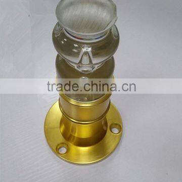 hot sale handrail metal part aluminium handrail fitting wood handrail fitting