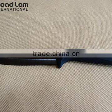 Best Quality 5 Inch Black Blade Ceramic Kitchen Utility Knife, Satin Finish, Black Handle in Black Window Box photo-5