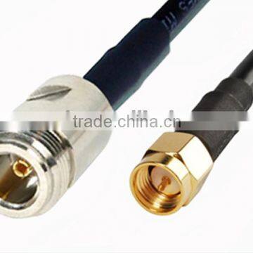 RF Cable Assembly N Female to SMA Male cable LMR195/RG58 for