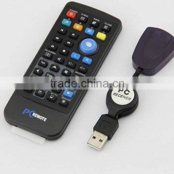 Wholesale Wireless Controller PC Computer Remote Controller Media Center fly Mouse & USB Receiver For Windows 7 XP VISTA