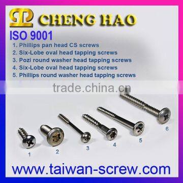 Various Mix Kind Self-Tapping Stainless Steel Fasteners