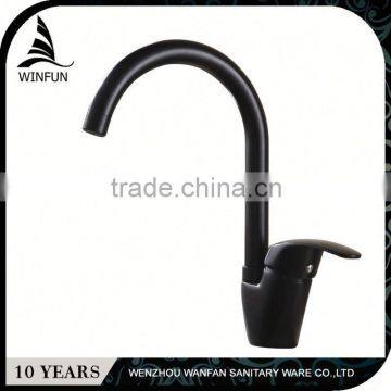 Great durability black kitchen faucet/waterfall faucet