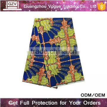 Vogue Nigerian Gele 100% Cotton African Fabric Hollandais Wax photo-6