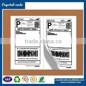 Eco-friendly SGS Cetificate Anti-curl Thermal Sticker Barcode 3 Layer Logistics Label photo-4