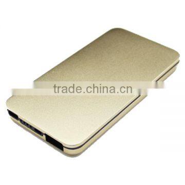 Full metal square 4000mAh power bank for iPad mini