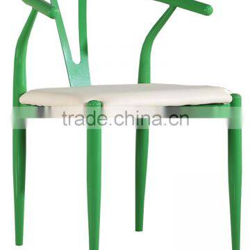 Cheap Iron Steel Outdoor Garden Chair With Cushion T007 photo-4