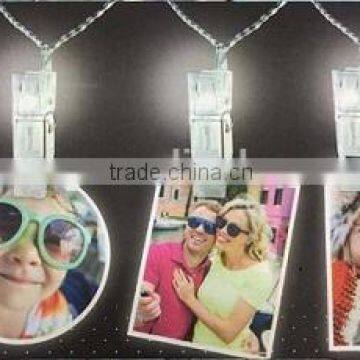 battery light source photo clip decoration LED string light