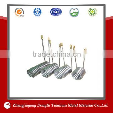 ISO ASTM B863 titanium coil for water heating