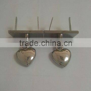 heart shape metal lock pick set