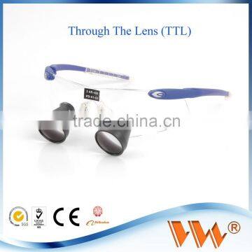 made in china TTL dental surgical loupes with titanium frame