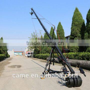 29.5ft Pan Tilt Head 10 Kilo Camera Jib Arm Crane LCD Monitor Tripod Kit photo-2