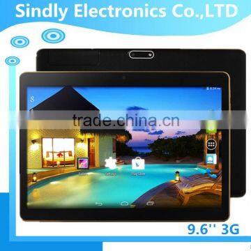 9.6 inch 1GB/16GB Android 4.4 Phone Call Tablet PC Dual SIM WCDMA Support GPS 5000mAh