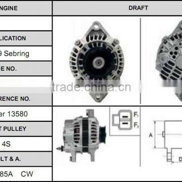 Superior quality auto alternator 95-99 Sebring mo4671041 alternator