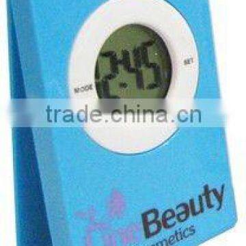 Promotional Digital clock in clip shape