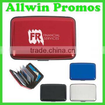 Customized Logo Aluminium Card Case