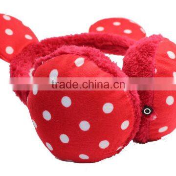 Mobile Accessories Earmuff Headpones Rabbit Ears Shape Earmuff Headphones