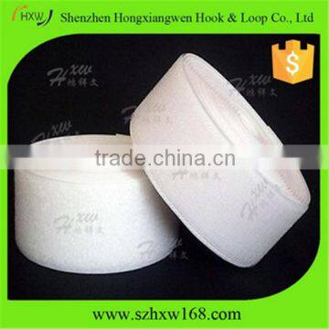 White Sew On Roll Wide Hook Loop Tape